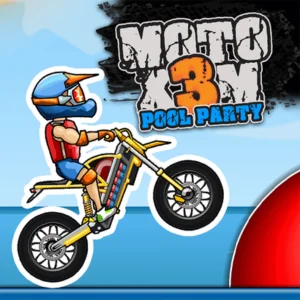 Moto X3M 5: Pool Party game image